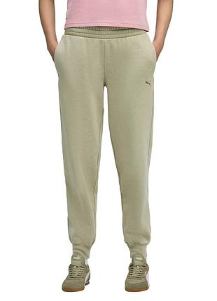 Штани жіночі puma ess elevated wash sweatpants оливкові 68810482