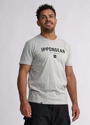 Сіра футболка ippon gear claim xs сірий, s