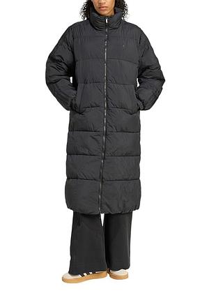 Куртка жіноча adidas long puffer чорна