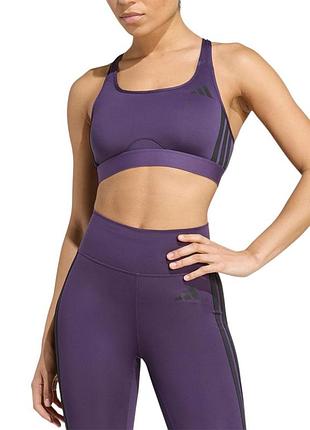 Бра жіночий adidas pwrct ms 3s bra фіолетовий
