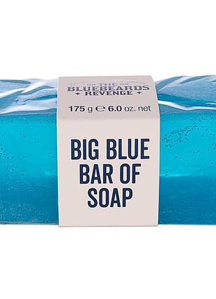 Твердое мыло the bluebeards revenge big blue bar морской аромат 175 г