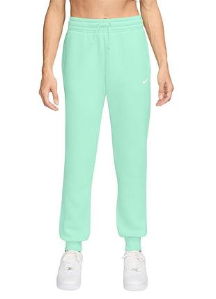 Брюки женские nike w nsw phnx flc mr pant sd мятные