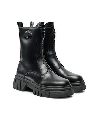 Guess шкіряні ботильйони annia flfann lea10