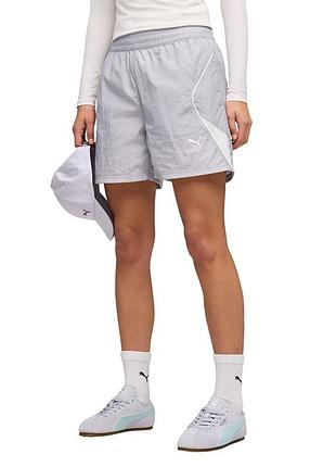 Шорты женские puma sport woven shorts 5" сиреневые 69186782