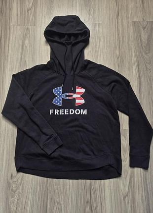 Худі жіноче under armour freedom чорне