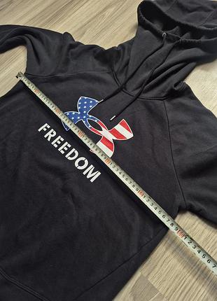 Худі жіноче under armour freedom чорне 6