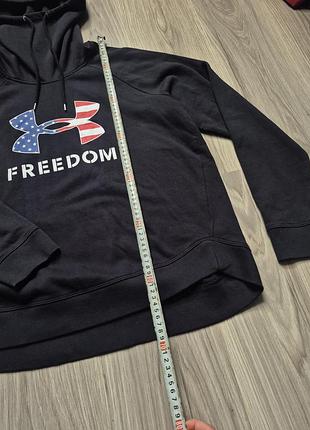 Худі жіноче under armour freedom чорне 7