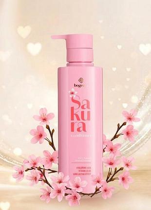 Кондиционер для волос с экстрактом сакуры sakura conditioner bg434 no002 (2037-01) 450 мл bogenia