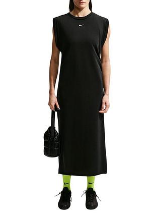 Платье женское nike w nsw nk chll ft dress черное