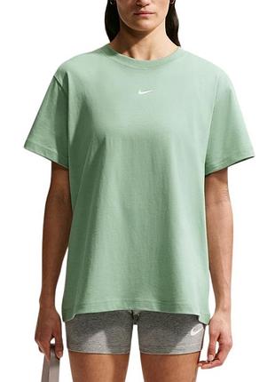 Футболка жіноча nike w nsw classic ss tee зелена