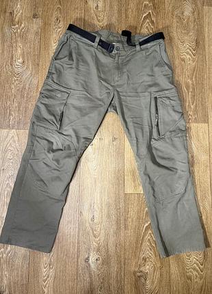 Штани чоловічі decathlon карго хакі