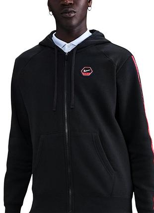 Толстовка чоловіча nike m nsw cs hoody flc bb чорна