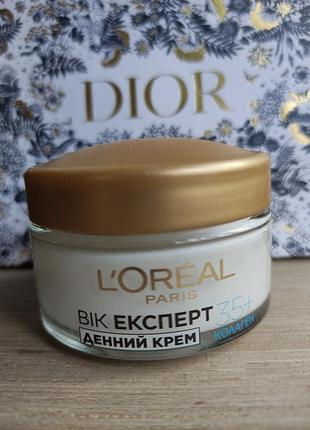 L'oréal денний крем 35+ колаген