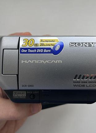 Відеокамера цифрова sony handycam dcr- sr60 hdd 30 gb рідкісна японська камера