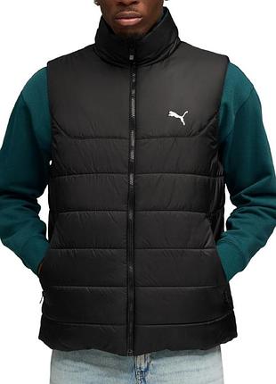 Жилет чоловічий puma ess padded vest чорний
