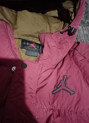 Пуховик чоловічий jordan cherrywood red l