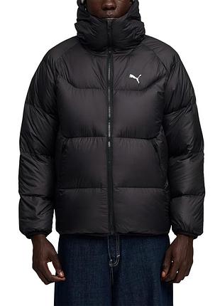 Куртка мужская puma hooded down puffer jacket черная