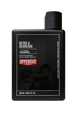 Шампунь глубокой очистки uppercut deluxe detox and degrease shampoo 240 мл
