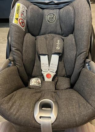 Автокрісло cybex cloud z i-size platinum