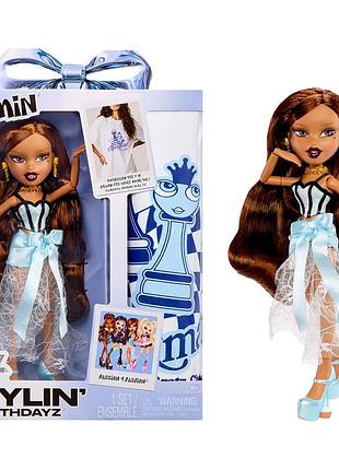 Ігровий набір з лялькою bratz серії stylin' birthday — ясмін