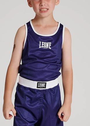 Майка боксерська leone double face junior m