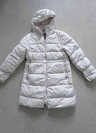 Куртка жіноча the north face зимова демісезонна біла