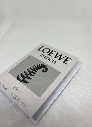 Оригінал пробник esencia elixir loewe парфумована вода 2