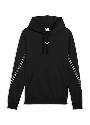 Мужская толстовка puma ess tape hoodie tr черная