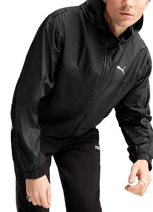 Ветровка мужская puma ess relaxed windbreaker черная