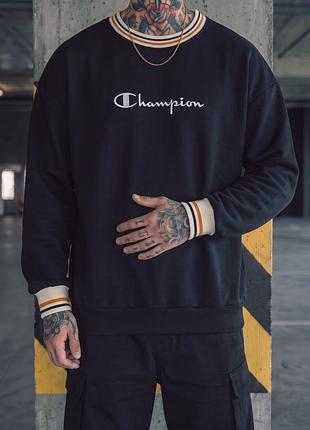 Свитшот champion черный