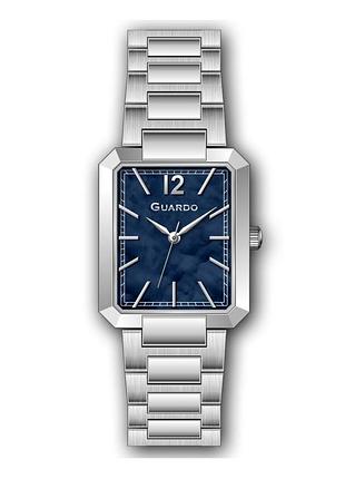 Guardo premium 012814-1 женские часы синий циферблат стальной браслет