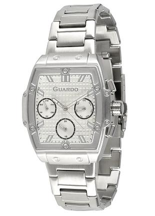 Guardo premium 012691-1 мужские часы серебристый циферблат стальной браслет