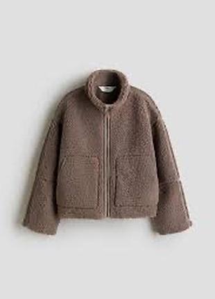 Плюшевая курточка для девочки подростка h&m