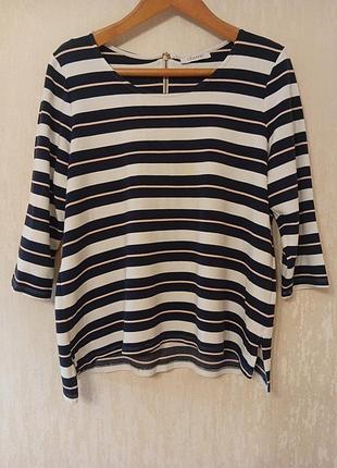 Полосатая кофточка marks &amp; spencer (m&amp;s), размер usk 16 / eur 44 / l-xl