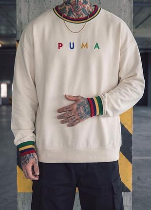 Свитшот puma белый