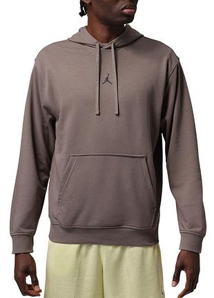 Мужская толстовка nike m j df sprt csvr flc po хаки