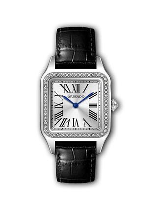 Guardo 012832-1 женские часы серебристый циферблат кожаный ремешок