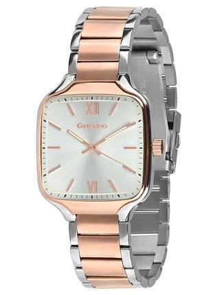 Guardo premium 012732-5 женские часы серебристый циферблат стальной браслет
