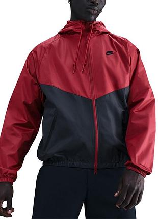 Ветровка мужская nike m nk wr lnd jkt 26 красная