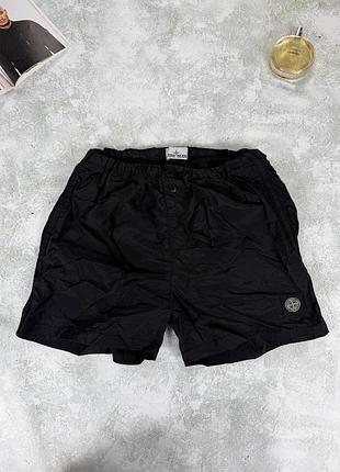Шорти чоловічі stone island чорні розмір m