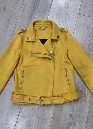 Куртка косуха i love girlswear 134 размер 10 лет