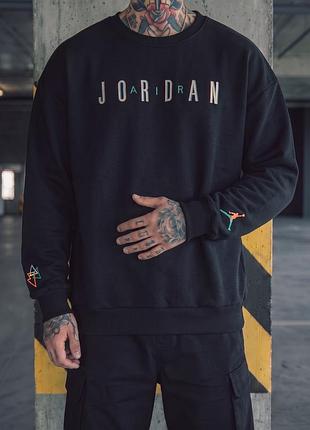 Свитшот air jordan черный