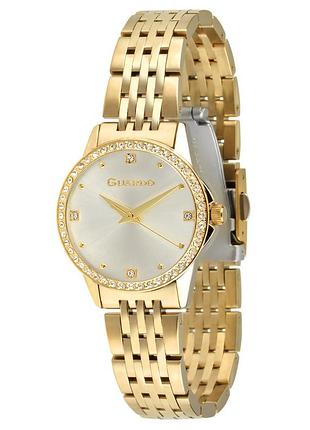 Guardo premium 012789-1 женские часы серебристый циферблат стальной браслет