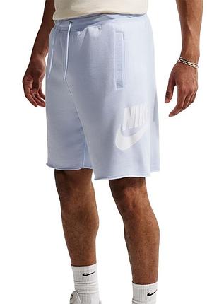 Шорты мужские nike m nk club alumni ft short голубые