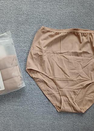 Жіночі бавовняні трусики full brief m&s р. 14