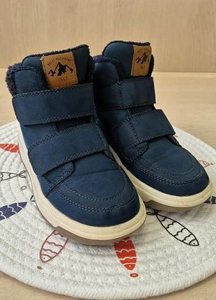 Черевики для хлопчика h&m демісезонні сині 27 розмір