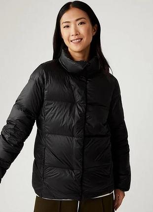 Фірмова пухова куртка пуховик marks & spencer m&s quilted zip-front jacket