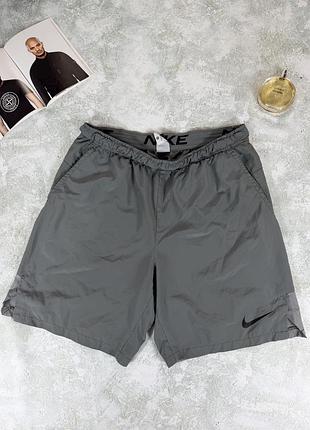 Шорти чоловічі nike сірі розмір l