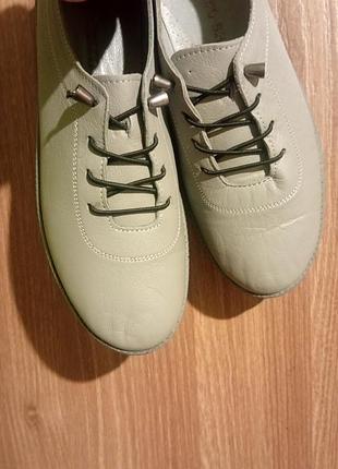 Мокасини жіночі esto shoes турія сірі, розмір 37, шкіра