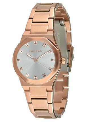 Guardo premium 012717-3 жіночий годинник сріблястий циферблат сталевий браслет